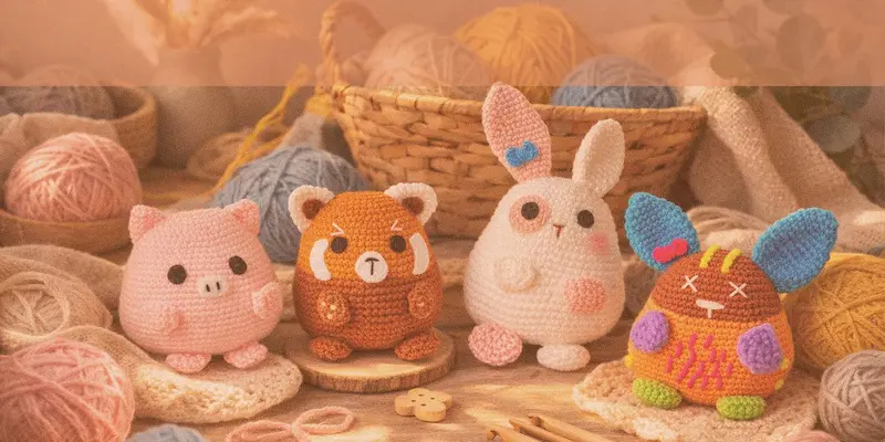 Comparaison patron amigurumi classique et générateur de patron crochet personnalisé CrochetMix