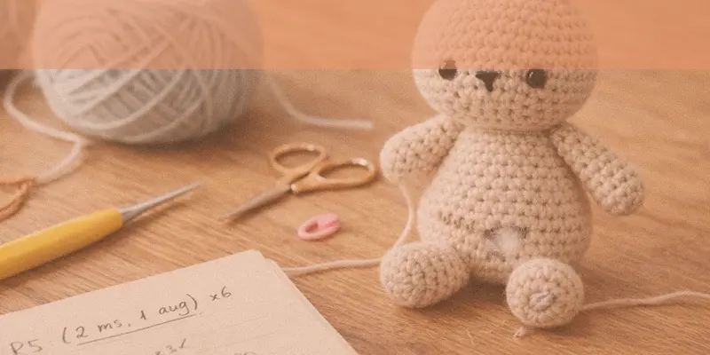 erreurs debutant amigurumi crochet patron mailles exemple correction