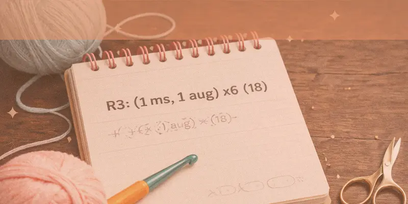 Comment lire un patron de crochet : guide simple pour débutants