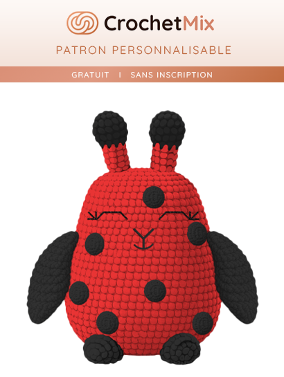 Amigurumi Ladybug — crochet pattern