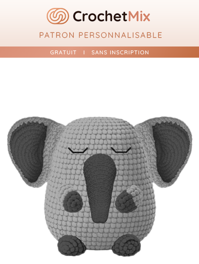 Amigurumi Elephant — crochet pattern
