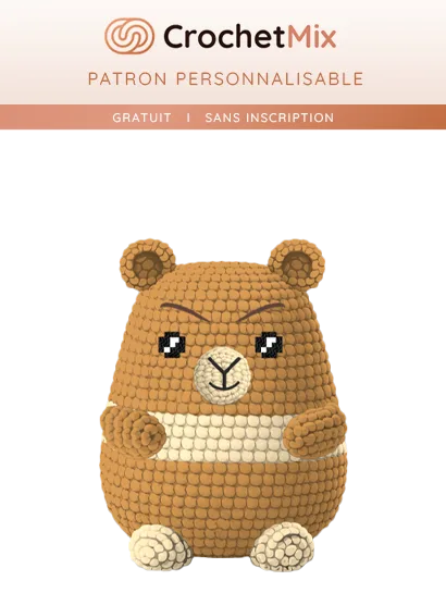 Amigurumi Hamster — crochet pattern