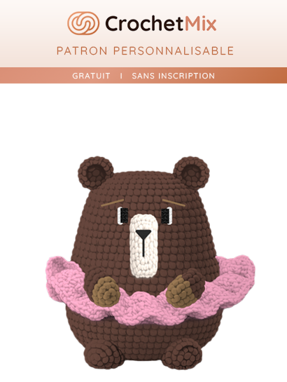 Amigurumi Mama Bear — crochet pattern