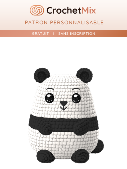 Amigurumi Panda — crochet pattern