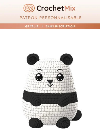 Amigurumi Panda — crochet pattern