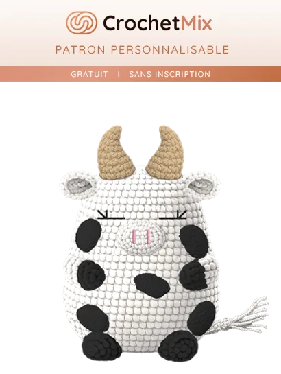 Amigurumi Vache — crochet pattern