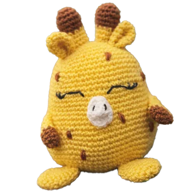 Girafe crocheté en vrai